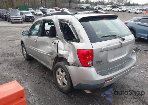 2008 Pontiac Torrent из США, поврежденный, VIN 2CKDL33F786068236